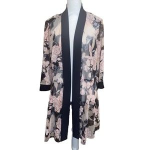 R&M Richard’s 18W Beautiful Sheer Woman’s Cardigan